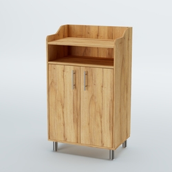 Стойка официанта "Бармен" №4-Н на ножках, Дуб Золотистый