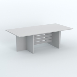 Стол для переговоров Вектор №1, Серый