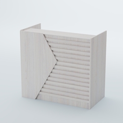 Ресепшен граунд №6А, Ясень Анкор светлый