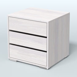 Тумба "Статус" №1 , Ясень Анкор светлый