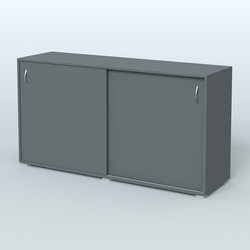 Тумба-купе объединяющая Некста, Темно-Серый