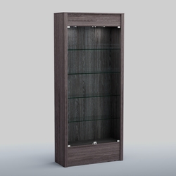 Витрина ФЕЛИКС №1-1000, Ясень Анкор темный