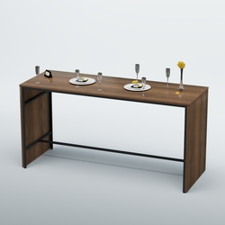 Барный стол "Кофе-брейк" №4, Орех