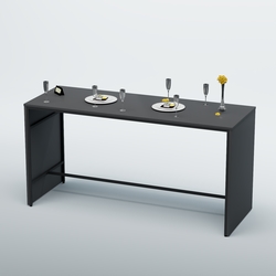 Барный стол "Кофе-брейк" №4, Антрацит