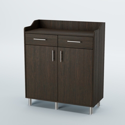 Стойка официанта "Бармен" №6-Н на ножках, Дуб Венге