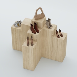 Демо-стенд Ступени Т-обр №2, Дуб сонома