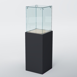 Витрина для музеев "Коллекция" №5 с подсветкой, Антрацит