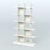 Торговый стеллаж Лофт №4 с ячейками Белый