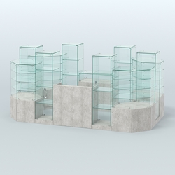 Павильон ИСТРА в центр зала №9а (закрытый) (6, 8 кв.м), Метрополитан Грей