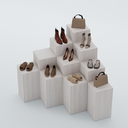 Демо-стенд Ступени-Шаг №4, Ясень Анкор светлый