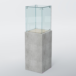 Витрина для музеев "Коллекция" №5 с подсветкой, Метрополитан Грей