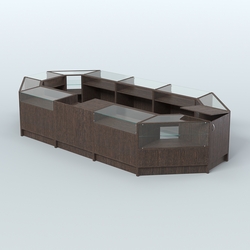 Торговый Островок "Эконом" №2 (9, 26 кв.м), Дуб Венге