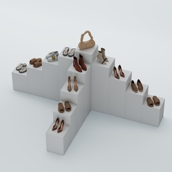 Демо-стенд Ступени Т-обр №4, Серый