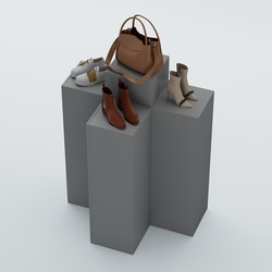 Демо-стенд Ступени Т-обр №1, Темно-Серый