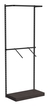 Настенная система с подиумом и комбо - поручнями для одежды ЛОФТ №3 (900мм) Дуб Венге