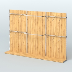 Система ЭЛЕГАНТ №2 пристенная с ДСП (3600 мм), Дуб Золотистый