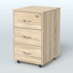 Тумба подкатная Грация, Дуб Сонома