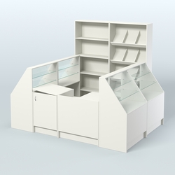 Торговый Островок "Эконом" №18 (5, 5 кв.м), Белый