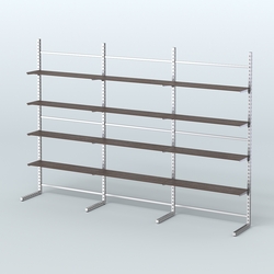 Системы ЭЛЕГАНТ пристенные с полками из ДСП №7 (3600мм), Дуб Венге