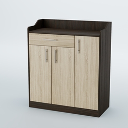 Стойка официанта "Бармен" №7, Дуб Венге + Дуб Сонома