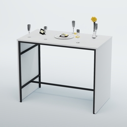 Барный стол "Кофе-брейк" №3, Белый