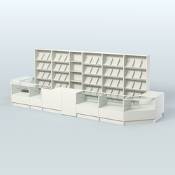 Торговый Островок "Эконом" №6 (12, 6 кв.м), Белый