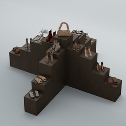 Демо-стенд Ступени-Крест №4, Дуб Венге