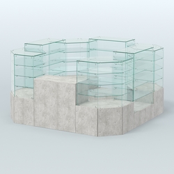 Павильон ИСТРА в центр зала №5 (открытый) (6, 05 кв.м), Метрополитан Грей