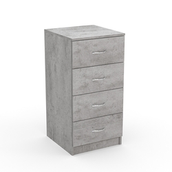 Прилавок Истра №13, Бетон Чикаго светло-серый F186 ST9