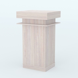 Подставка музейная "Коллекция" №1, Ясень Анкор светлый