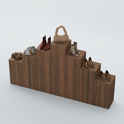 Демо-стенд Ступени-Пирамида №3, Орех