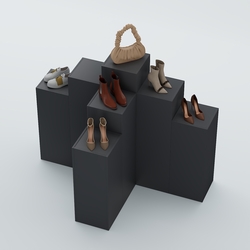 Демо-стенд Ступени Т-обр №2, Антрацит