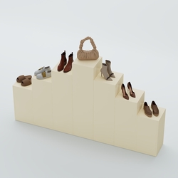 Демо-стенд Ступени-Пирамида №3, Крем Вайс