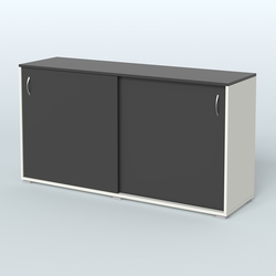 Тумба-купе объединяющая Некста, Белый и Черный