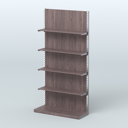 Система ЭЛЕГАНТ с ДСП №8 (1200 мм), Ясень Анкор темный