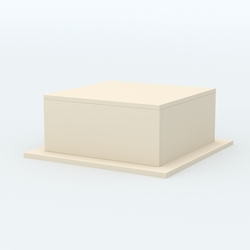 Подставка музейная "Коллекция" №9, Крем Вайс