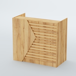 Ресепшен граунд №6А, Дуб Золотистый