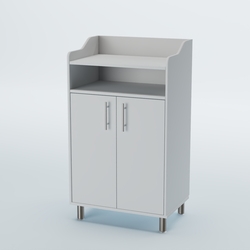 Стойка официанта "Бармен" №4-Н на ножках, Белый