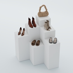 Демо-стенд Ступени-Шаг №3, Белый