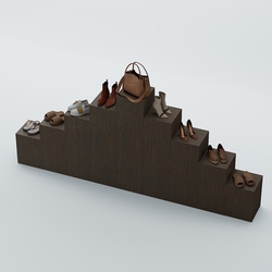 Демо-стенд Ступени-Пирамида №4, Дуб Венге