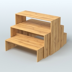 Подиум Матрешка №5, Дуб Золотистый