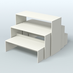 Подиум Матрешка №5, Белый