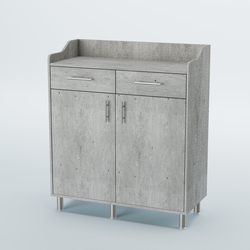 Стойка официанта "Бармен" №6-Н на ножках, Метрополитан Грей