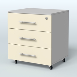 Тумба Леван, Серый + Крем Вайс