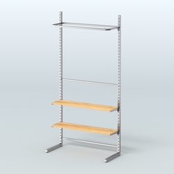 Система ЭЛЕГАНТ без ДСП №9 (1200 мм), Дуб Золотистый