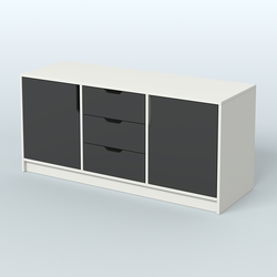 Тумба Модесто, Белый и Черный