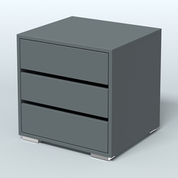 Тумба "Статус" №1 , Темно-Серый