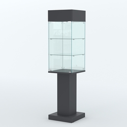 Витрина для музеев "Коллекция" №24, Антрацит