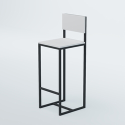 Барный стул "Кофе-брейк" №1, Белый