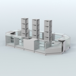 Торговый Островок "Эконом" №21 (15, 87 кв.м), Серый